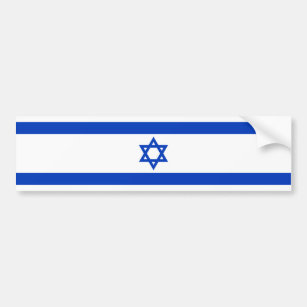 Israel - israelische Flagge Autoaufkleber
