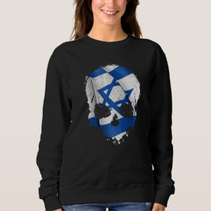 Israel Israelische Flagge Jude Jüdisch Jerusalem T Sweatshirt