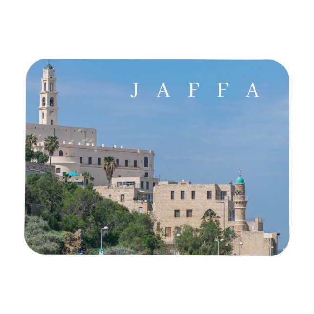 Israel Jaffa Altstadt - Kühlschrankmagnet Magnet (Horizontal)