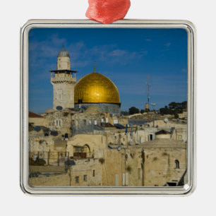 Israel, Jerusalem, Felsendom Ornament Aus Metall