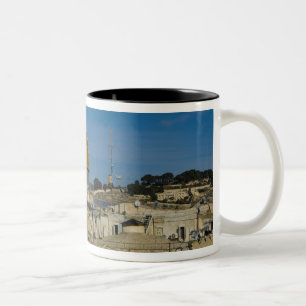 Israel, Jerusalem, Felsendom Zweifarbige Tasse