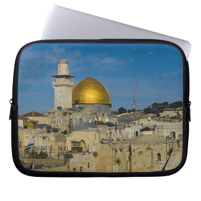 Israel, Jerusalem, Kuppel des Felsens Laptopschutzhülle (Vorderseite)