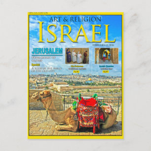 Israel Jerusalem Postkarte