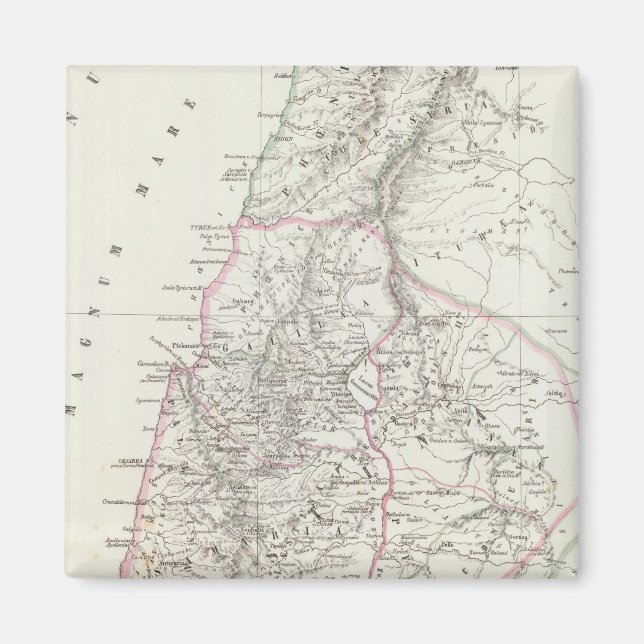 Israel, Jordanien Magnet (Vorne)