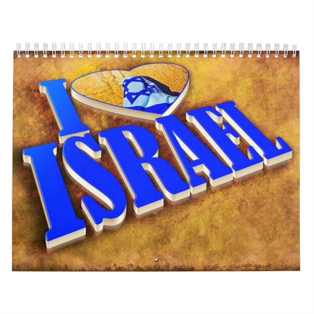 Israel-Kalender Kalender (Titelbild)