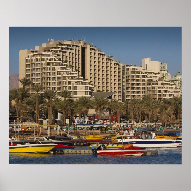 Israel, Negev, Eilat, Rotes Meer Poster (Vorne)