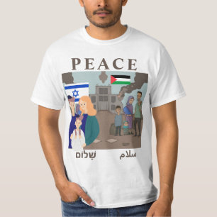 Israel - Palästina Krieg FRIEDEN FAMILIE T-Shirt