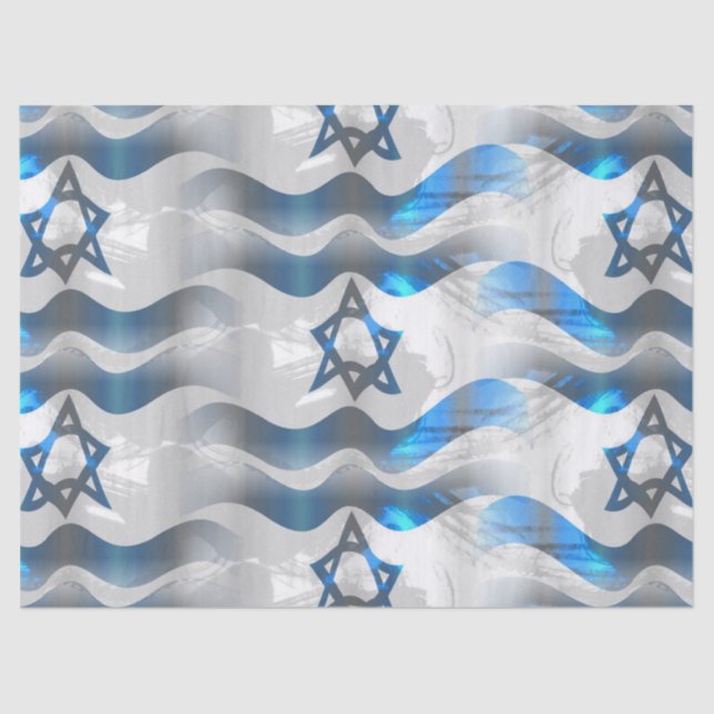 Israel-Papiere Seidenpapier (Vorderseite)