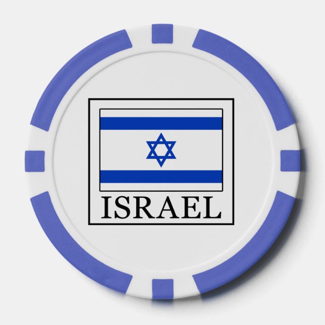 Israel Pokerchips (Vorderseite)