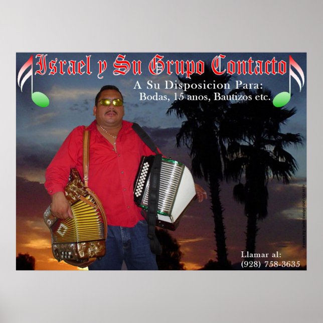 Israel Poster (Vorne)