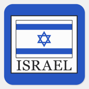 Israel Quadratischer Aufkleber