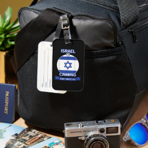 Israel ruft und ich muss gehen gepäckanhänger