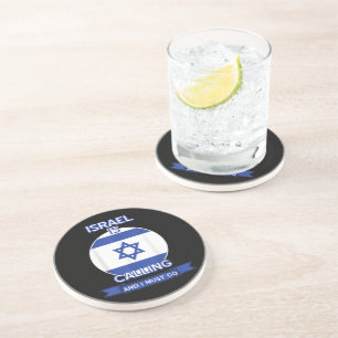 Israel ruft und ich muss gehen getränkeuntersetzer