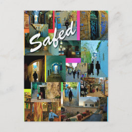 israel Safed Tzfat Postkarte