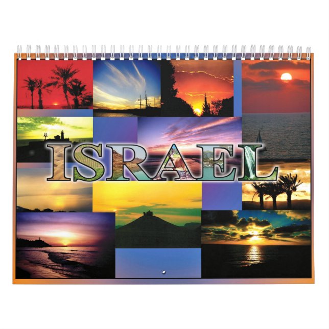 israel Sonnenuntergang Kalender (Titelbild)
