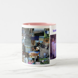 Israel-Tasse und -taufe Zweifarbige Tasse
