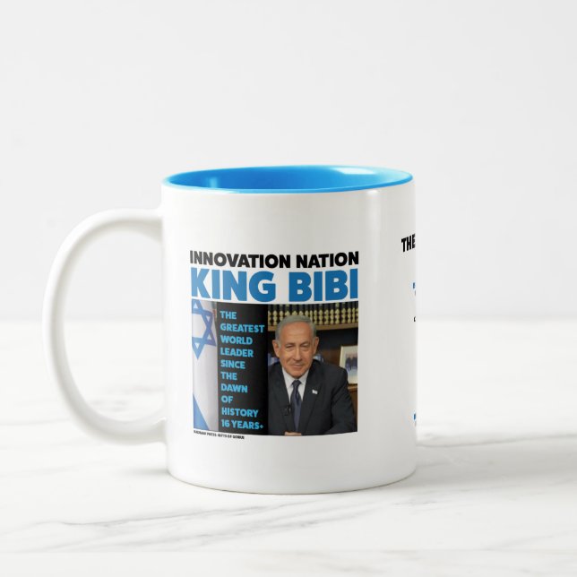 ISRAEL-Tasse Zweifarbige Tasse (Links)