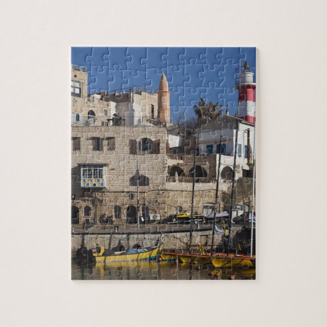 Israel, Tel Aviv, Jaffa, Jaffa, Alter Hafen (Vertikal)