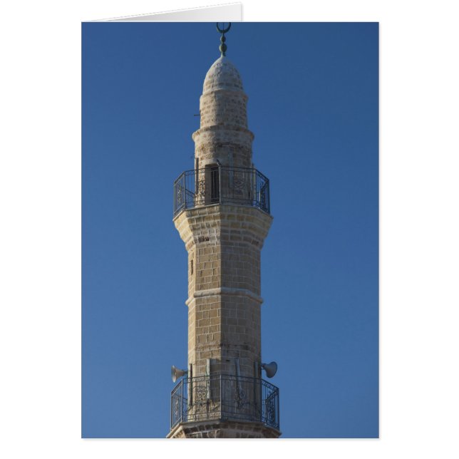 Israel, Tel Aviv, Jaffa, Minarett der Moschee (Vorne)