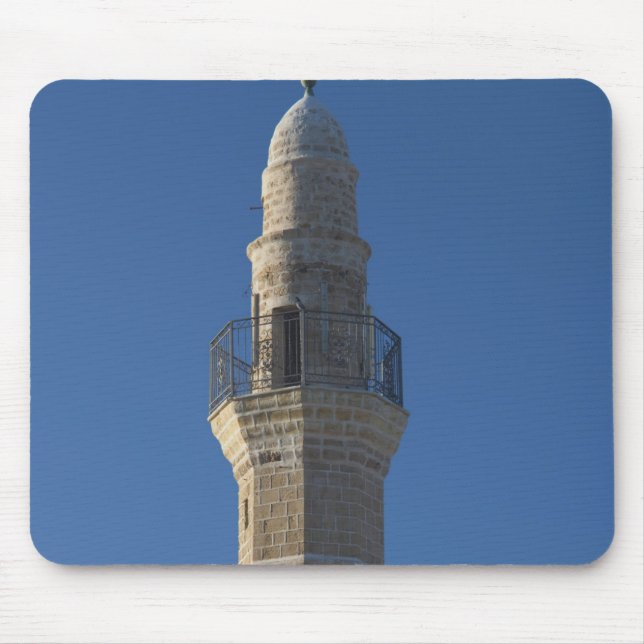 Israel, Tel Aviv, Jaffa, Moschee-Minarett Mousepad (Vorne)