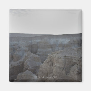 Israel, Totes Meer, Felsformationen Magnet