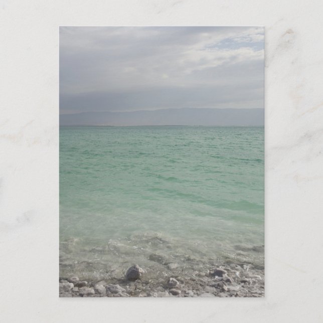 Israel, Totes Meer, Küste Postkarte (Vorderseite)