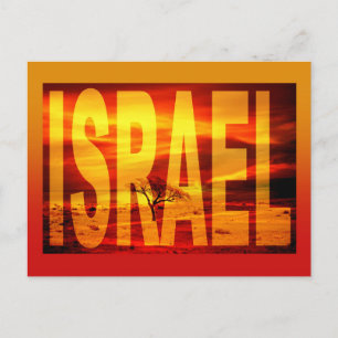 israel totes Meer  Postkarte