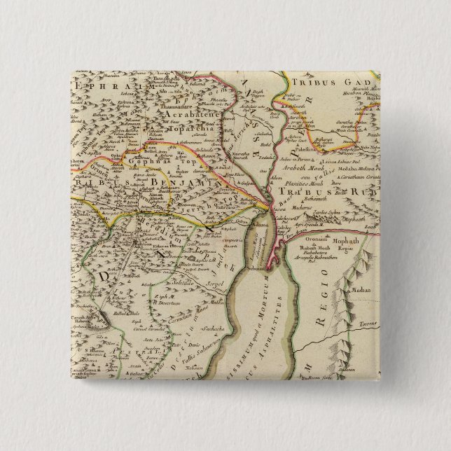 Israel und Palästina Button (Vorderseite)