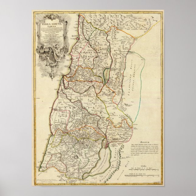 Israel und Palästina Poster (Vorne)