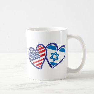 Israel USA Liebe Kaffeetasse