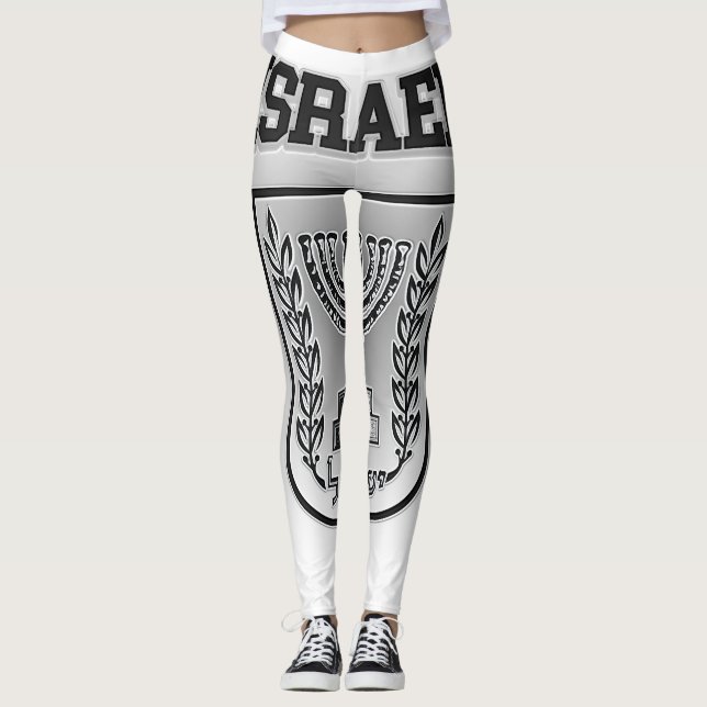 Israel-Wappen Leggings (Vorderseite)