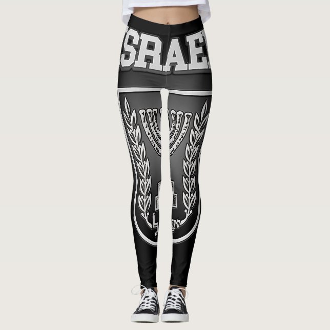 Israel-Wappen Leggings (Vorderseite)