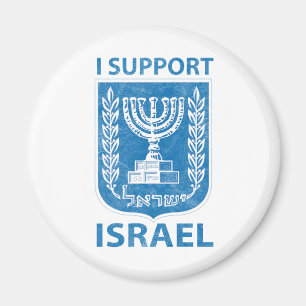 Israel-Wappen Vintag Magnet