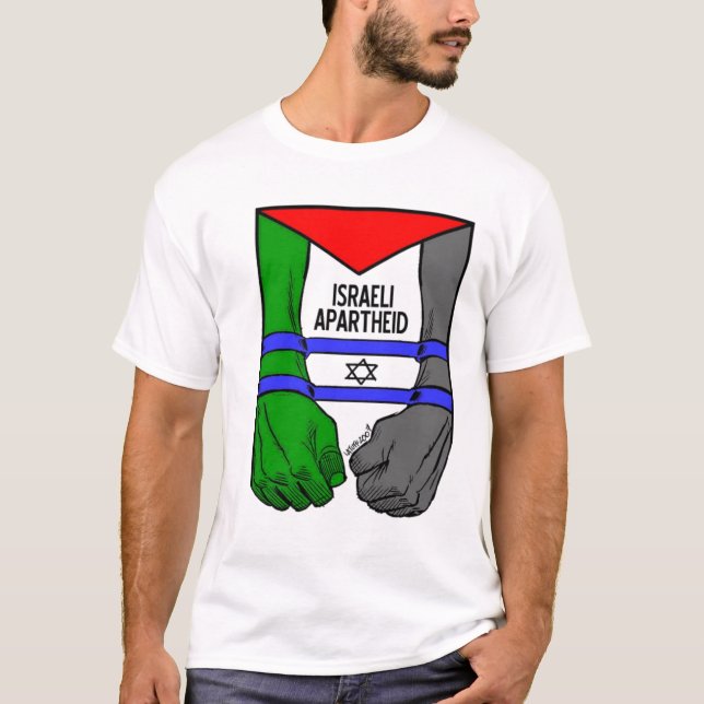 Israeli-Apartheid Carlos Latuff- T-Shirt (Vorderseite)