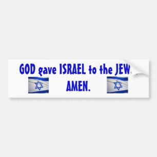 israeli_flag_Israel, israeli_flag_Israel, GOTT g Autoaufkleber