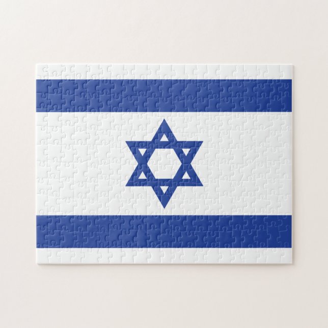 israelische Flagge (Horizontal)