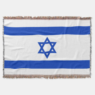 israelische Flagge Decke