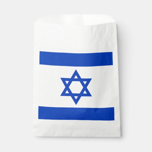 israelische Flagge Geschenktütchen (Vorderseite)