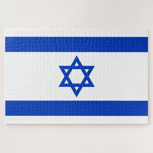 israelische Flagge (Israel) (Horizontal)