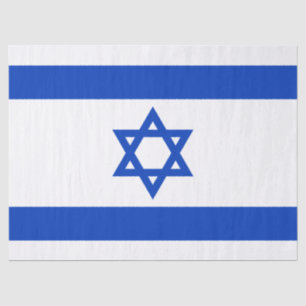 israelische Flagge (Israel) Seidenpapier