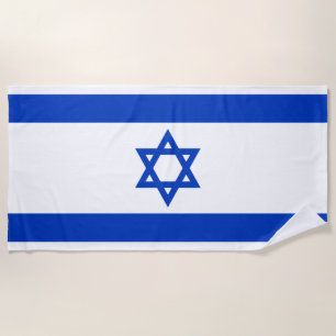 israelische Flagge (Israel) Strandtuch