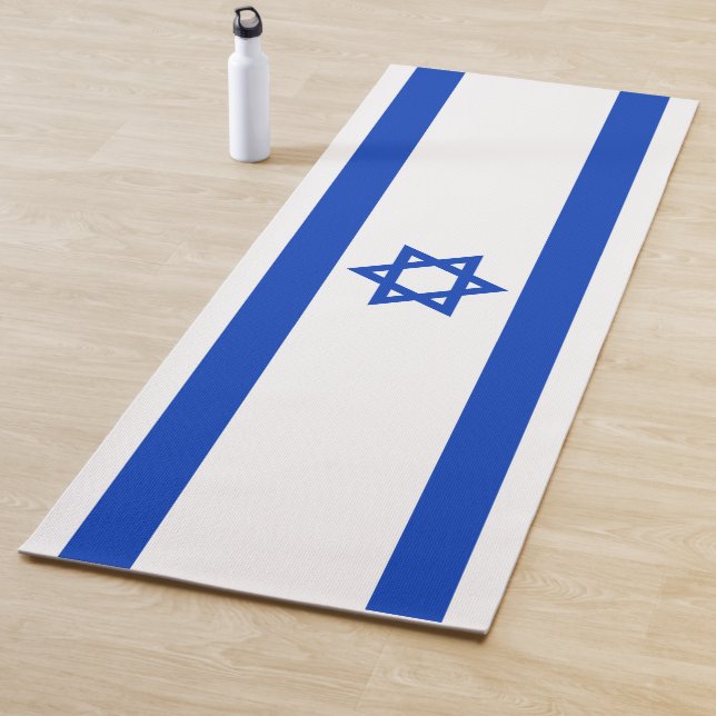 israelische Flagge (Israel) Yogamatte (Beispiel)