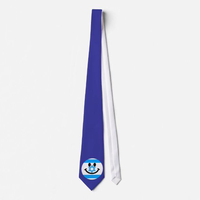 israelische Flagge Krawatte (Vorderseite)
