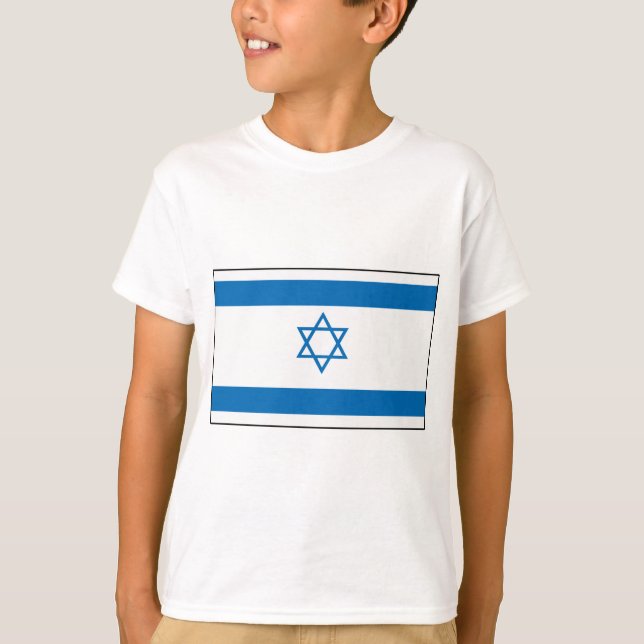 Israelische Flaggen-T - Shirts und Geschenke (Vorderseite)