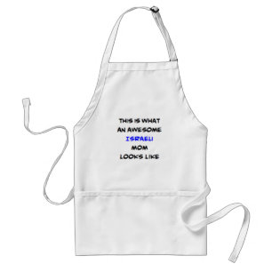 israelische Mutter, großartiger Schürze für Erwach