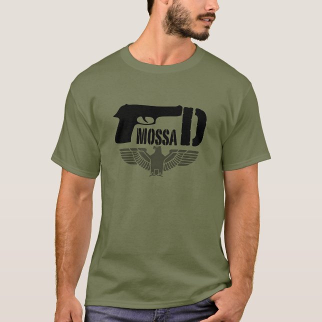 Israelische Streitkräfte Amossad Armeemananden  T-Shirt (Vorderseite)