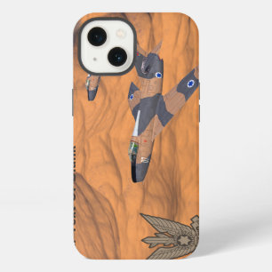 Israelische Super Mystères über der Wüste iPhone Hülle
