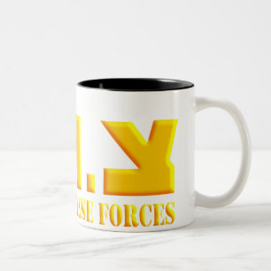 Israelische Verteidigungskräfte Zweifarbige Tasse