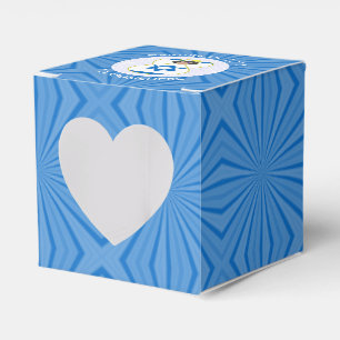 Israelischer Engel Hanukkah-Flagge Personalisierte Geschenkschachtel
