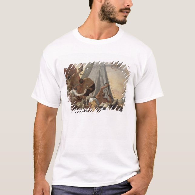 Israelite geplagt mit der unverschämten Schlange T-Shirt (Vorderseite)